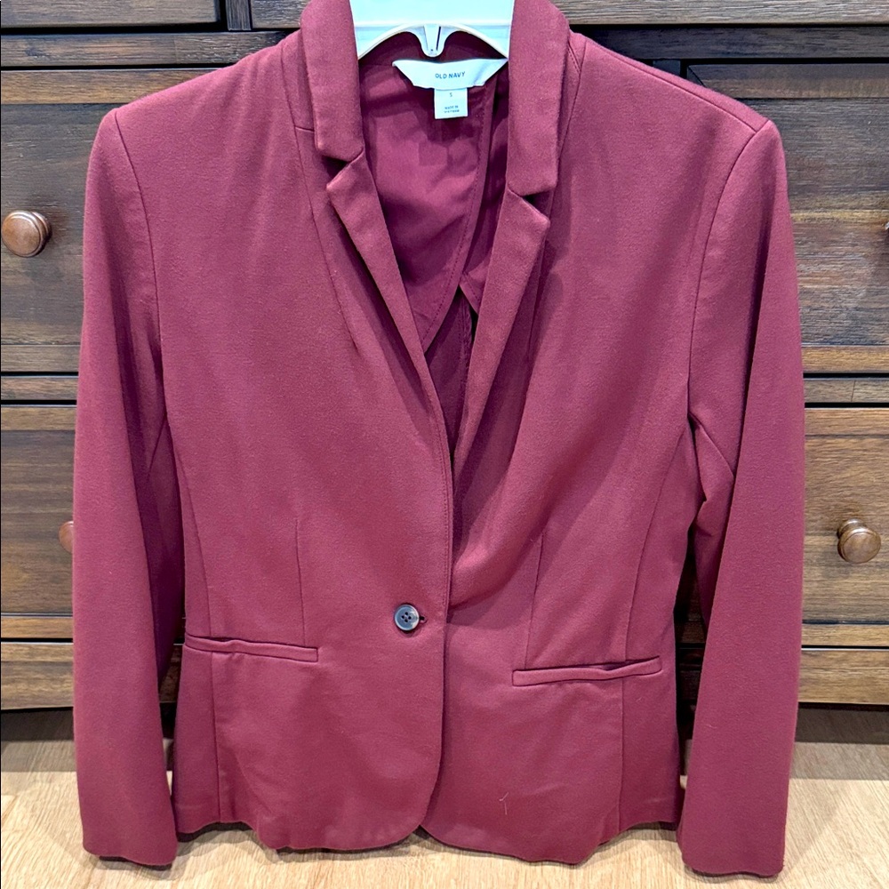 Alfani Rich Burgundy Women's Blazer